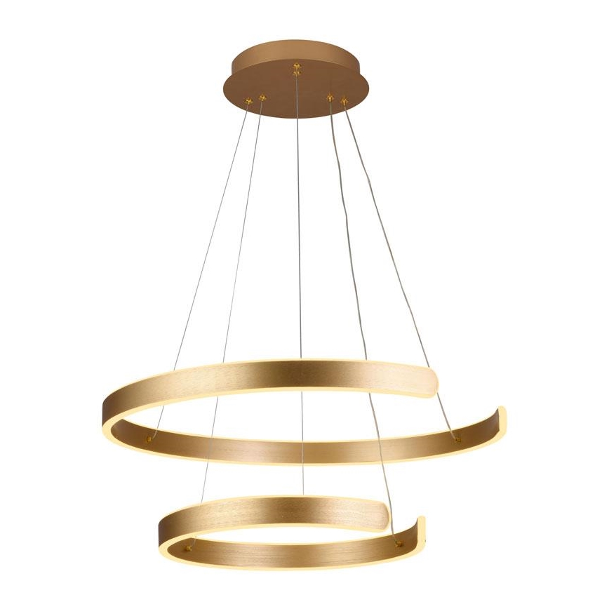 Lampadario LED Dimmerabile su filo LED/120W/230V 3000-6500K + telecomando   Controlla i dettagli