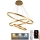 Lampadario LED Dimmerabile su filo LED/125W/230V 3000-6500K + telecomando