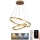 Lampadario LED Dimmerabile su filo LED/70W/230V 3000-6500K + telecomando