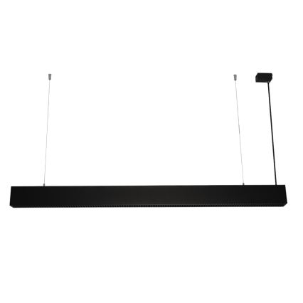 Lampadario LED sospeso con cavo LED/55W/230V 3000/4000/6500K 120 cm nero