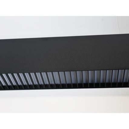 Lampadario LED sospeso con cavo LED/55W/230V 3000/4000/6500K 120 cm nero