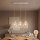 Lampadario LED sospeso su cavo BRYLANT 3xE27/60W/230V, bianco