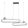 Lampadario LED sospeso su cavo FLORENTYNA LED/48W/230V 4000K nero/beige