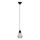 Lampadario LED su cavo 1xE27/6,5W/230V 2500K nero