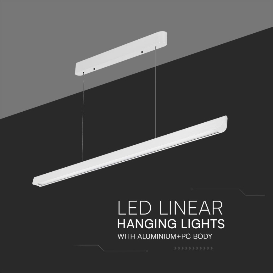 Lampadario LED su cavo LED/36W/230V 3000/4000/6400K bianco