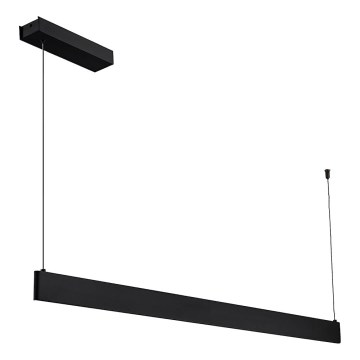 Lampadario LED su cavo LINEA LED/36W/230V 3000/4000/5700K IRC 90 nero