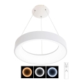 Lampadario LED su filo dimmerabile NEST LED/40W/230V 3000-6500K bianco