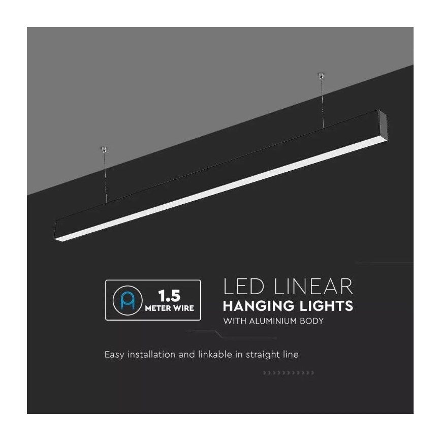 Lampadario LED su filo SAMSUNG CHIP LED/40W/230V 3000-6400K