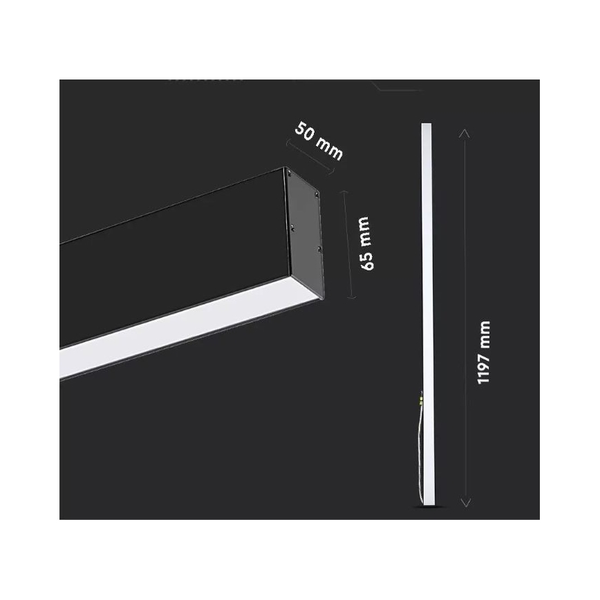 Lampadario LED su filo SAMSUNG CHIP LED/40W/230V 3000-6400K