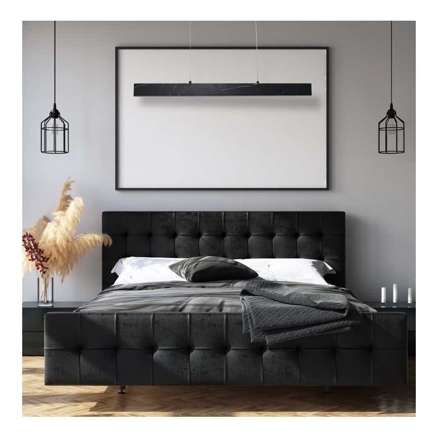Lampadario LED su fune PIERCE LED/18W/230V nero
