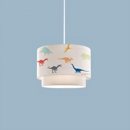 Lampadario per bambini CANDY 1xE27/40W/230V bianco/multicolore