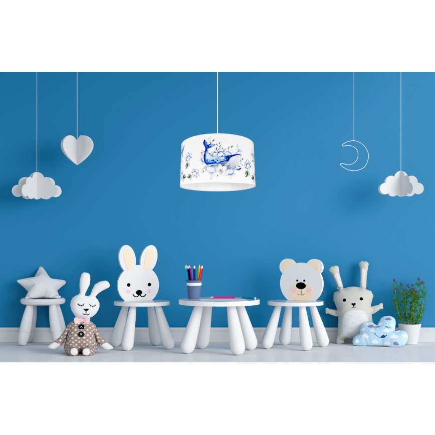 Lampadario per bambini OCEAN 1xE27/60W/230V