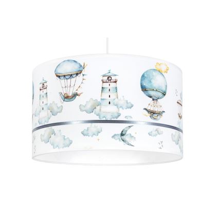 Lampadario per bambini PIKKI 1xE27/60W/230V blu