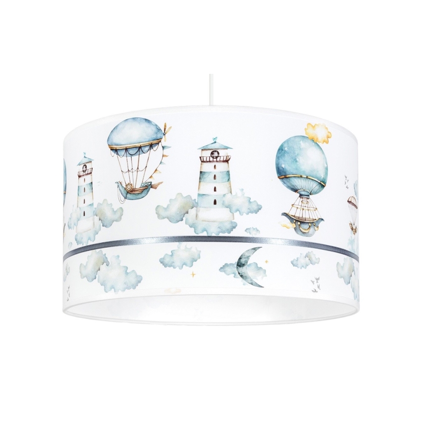 Lampadario per bambini PIKKI 1xE27/60W/230V blu