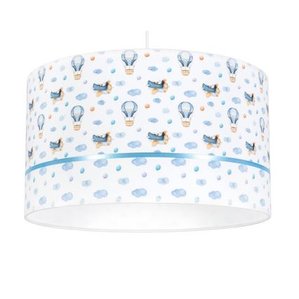 Lampadario per bambini PIKKI 1xE27/60W/230V blu