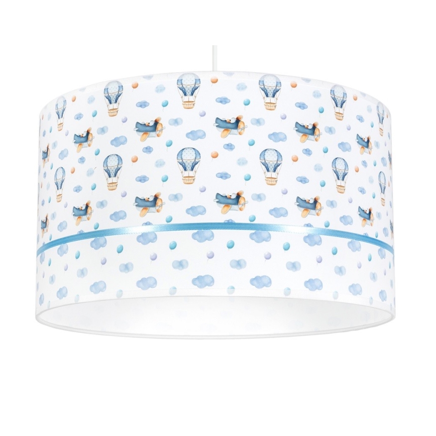 Lampadario per bambini PIKKI 1xE27/60W/230V blu