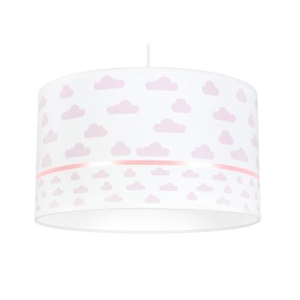 Lampadario per bambini PIKKI 1xE27/60W/230V rosa