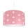 Lampadario per bambini STELLE rosa 1xE27/60W/230V