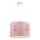 Lampadario per cameretta CANDY 1xE27/40W/230V rosa