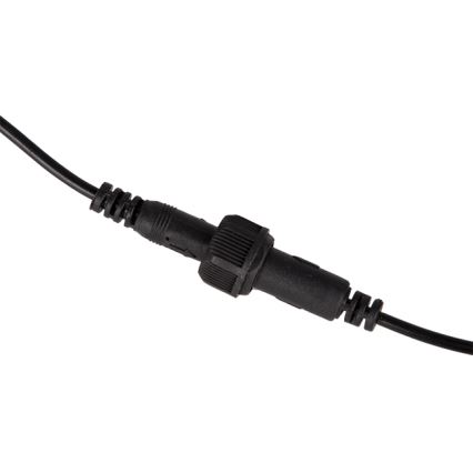 Lampadario solare LED dimmerabile su cavo con sensore 2xLED/1,8W/3,7V IP44 6500K 2400 mAh + telecomando