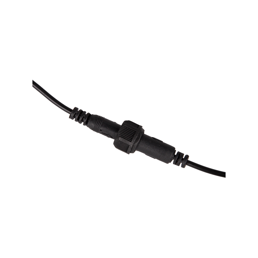 Lampadario solare LED dimmerabile su cavo con sensore 2xLED/1,8W/3,7V IP44 6500K 2400 mAh + telecomando