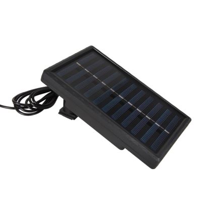 Lampadario solare LED dimmerabile su cavo con sensore 2xLED/1,8W/3,7V IP44 6500K 2400 mAh + telecomando
