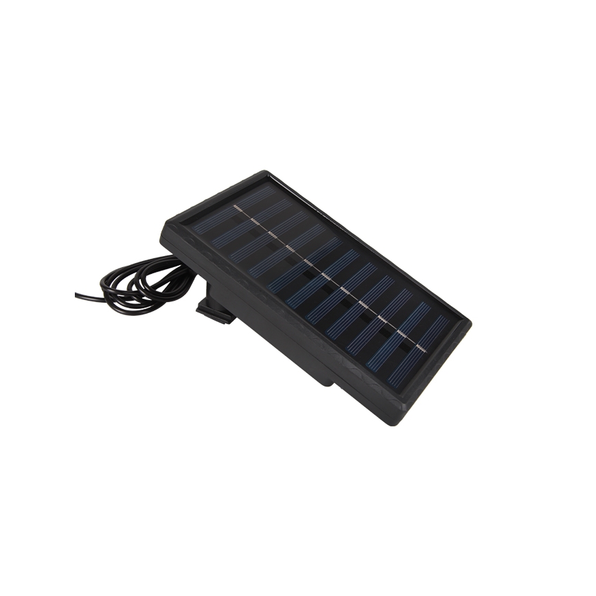Lampadario solare LED dimmerabile su cavo con sensore 2xLED/1,8W/3,7V IP44 6500K 2400 mAh + telecomando