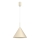 Lampadario sospeso con cavo CAPITAL 1xGX53/15W/230V Ø 32 cm crema