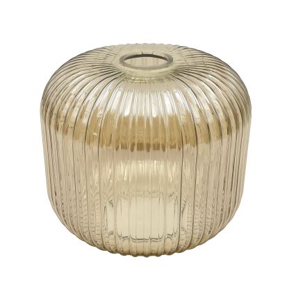 Lampadario sospeso con cavo MILOU 1xE27/15W/230V oro/beige fumé