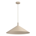 Lampadario sospeso su cavo ANEGA 1xGX53/15W/230V Ø 50 cm beige