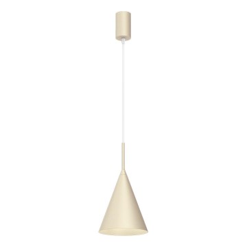 Lampadario sospeso su cavo CAPITAL, 1xGX53/15W/230V, Ø 17 cm, crema
