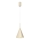 Lampadario sospeso su cavo CAPITAL, 1xGX53/15W/230V, Ø 17 cm, crema