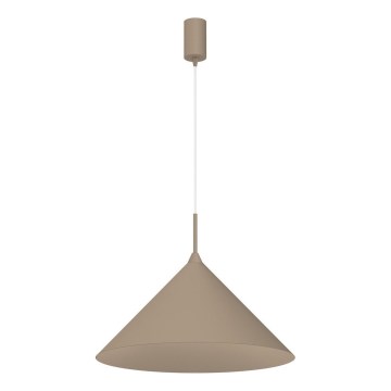 Lampadario sospeso su cavo CAPITAL 1xGX53/15W/230V Ø 46 cm taupe