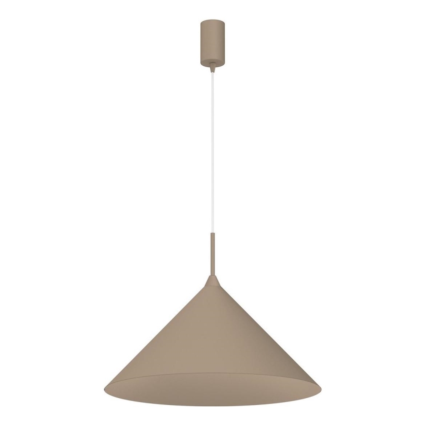 Lampadario sospeso su cavo CAPITAL 1xGX53/15W/230V Ø 46 cm taupe
