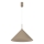 Lampadario sospeso su cavo CAPITAL 1xGX53/15W/230V Ø 46 cm taupe