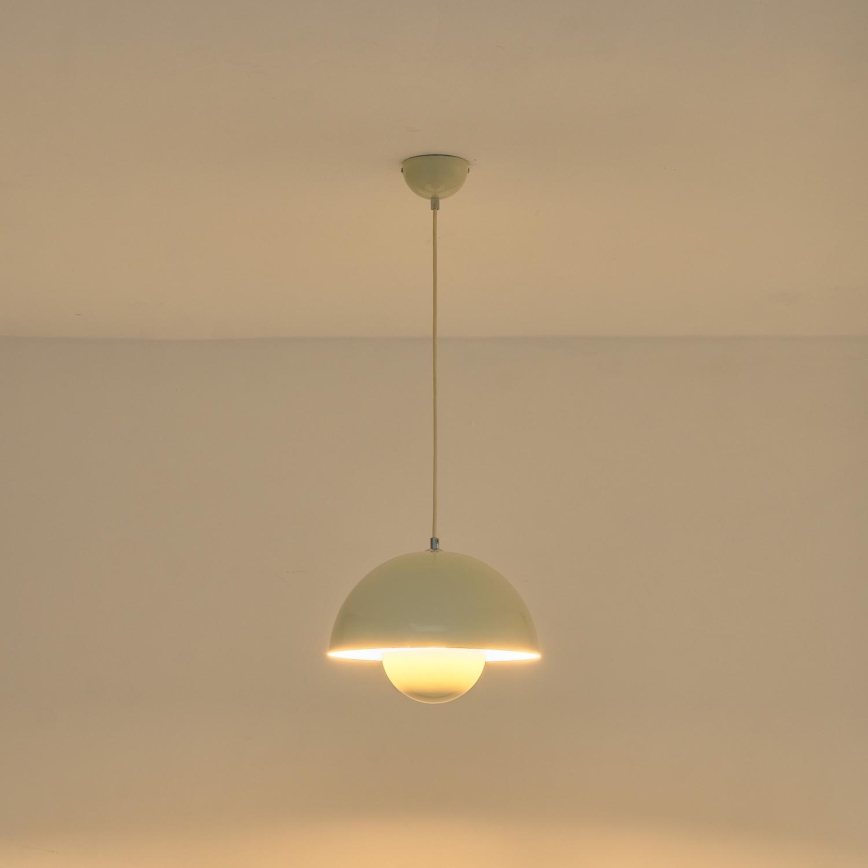 Lampadario sospeso su cavo JARDEN 1xE27/15W/230V crema