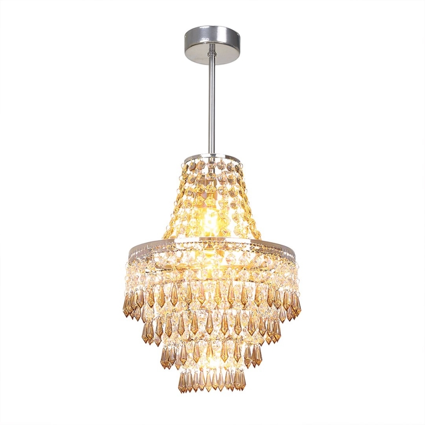 Lampadario su asta GEMMA 1xE27/60W/230V diam. 23 cm