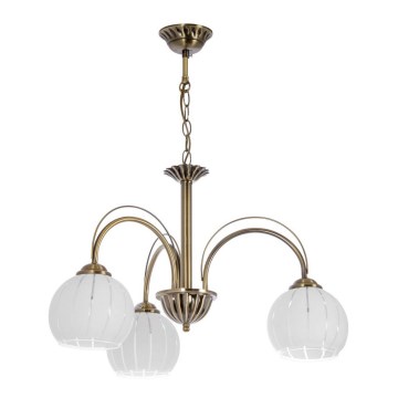 Lampadario su catena 3xE27/60W/230V