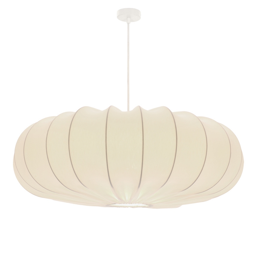 Lampadario su cavo CAFEE 1xE27/40W/230V Ø 66 cm bianco