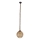 Lampadario su cavo SHEDON 1xE27/40W/230V beige fumo