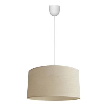 Lampadario su corda ALBA 1xE27/15W/230V d. 40 cm beige