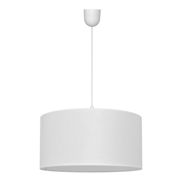 Lampadario su corda ALBA 1xE27/15W/230V d. 40 cm bianco