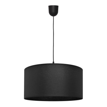 Lampadario su corda ALBA 1xE27/15W/230V d. 40 cm nero