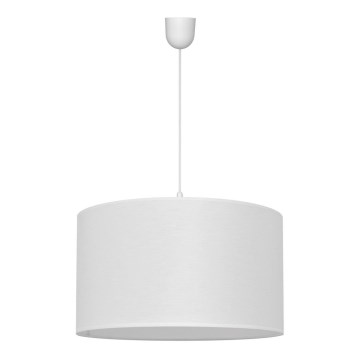 Lampadario su corda ALBA 1xE27/15W/230V d. 45 cm bianco