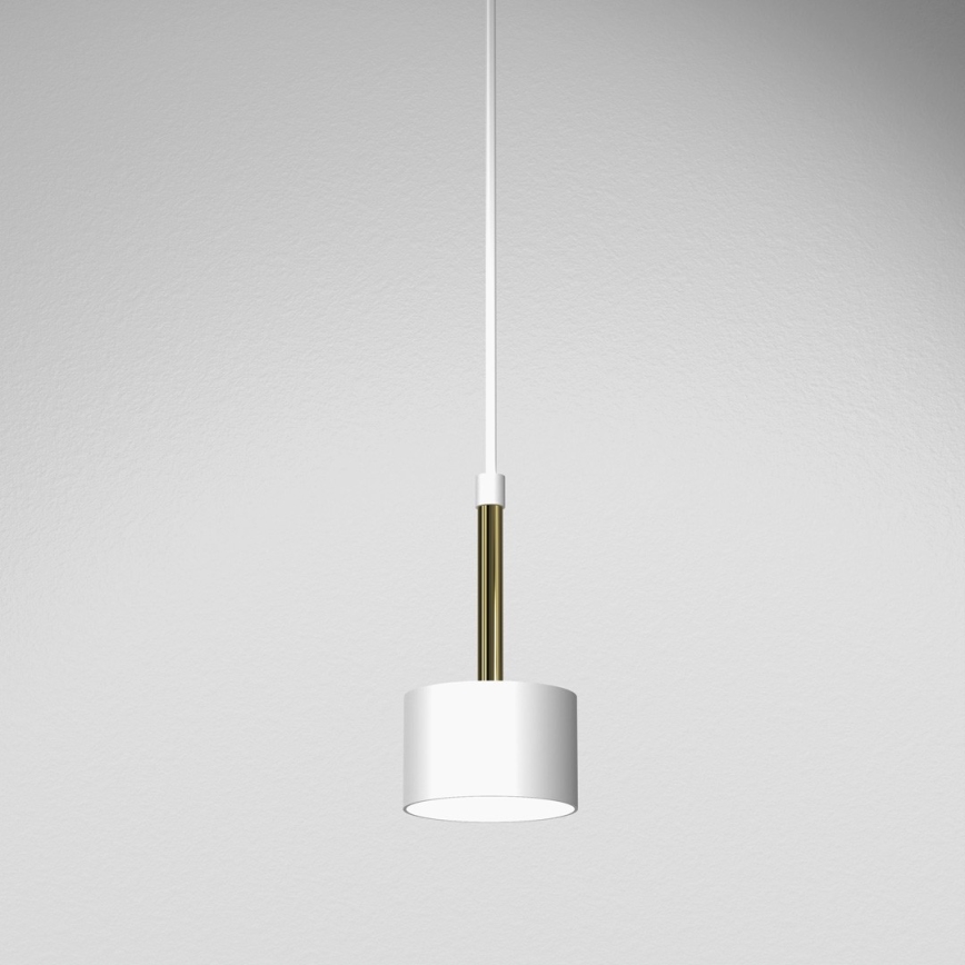 Lampadario su corda ARENA 1xGX53/11W/230V bianco/oro