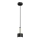 Lampadario su corda ARENA 1xGX53/11W/230V nero/oro