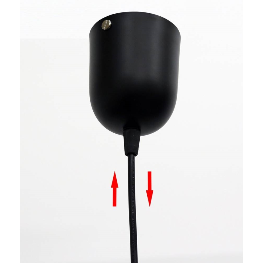 Lampadario su corda FELIS 1xE27/60W/230V