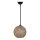 Lampadario su corda  JUTE 1xE27/60W/230V marrone