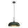 Lampadario su corda LINCOLN 1xE27/60W/230V d. 35 cm verde