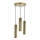 Lampadario su corda NAPOLI 3xGU10/8W/230V